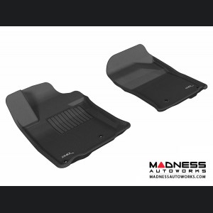 Lexus GX460 Floor Mats (Set of 2) - Front - Black by 3D MAXpider